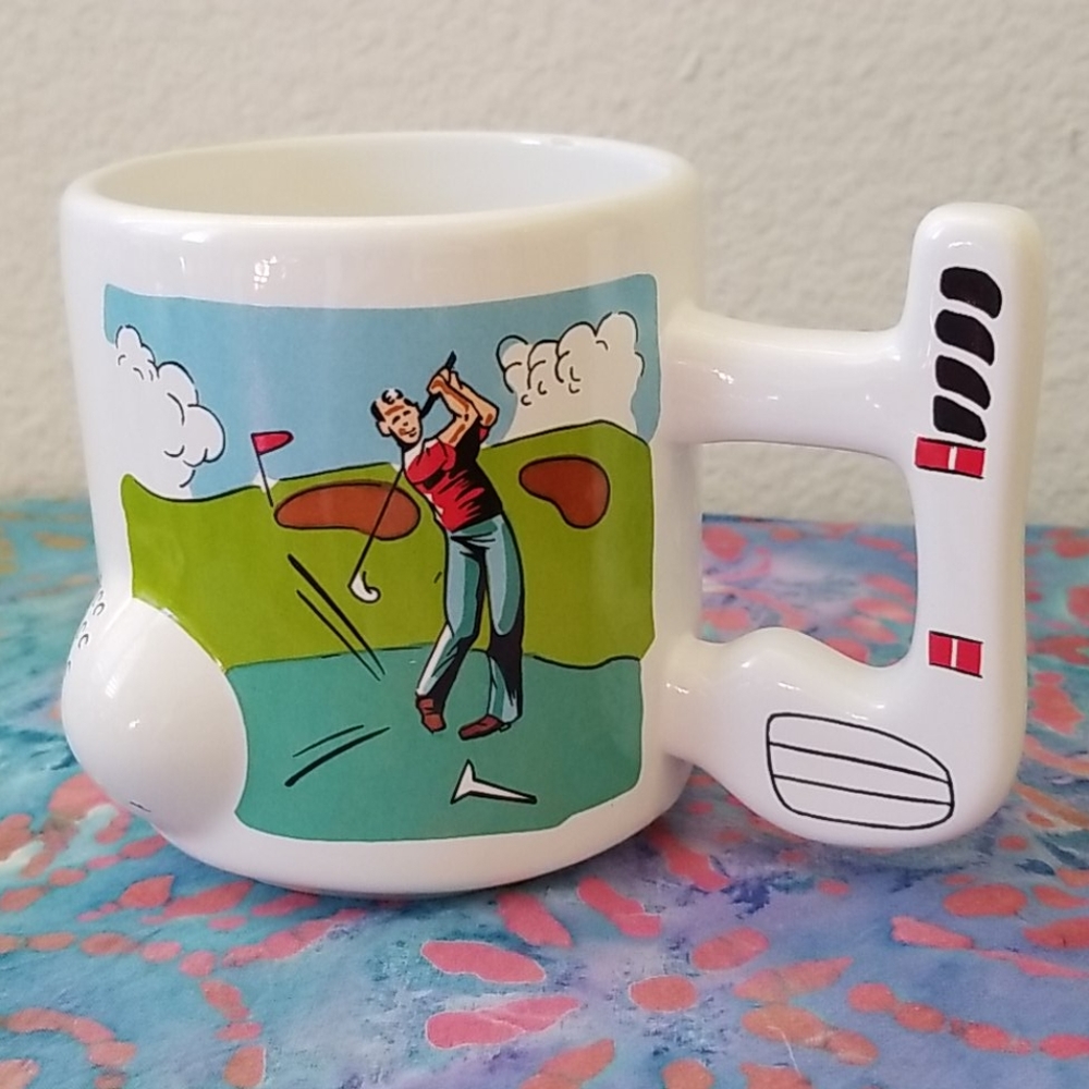 Golf coffee mug